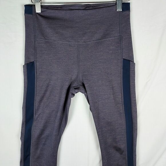 Athleta 7/8 Tight Leggings Sz S Ultimate Stash Pocket Workout Pants - Picture 2 of 16